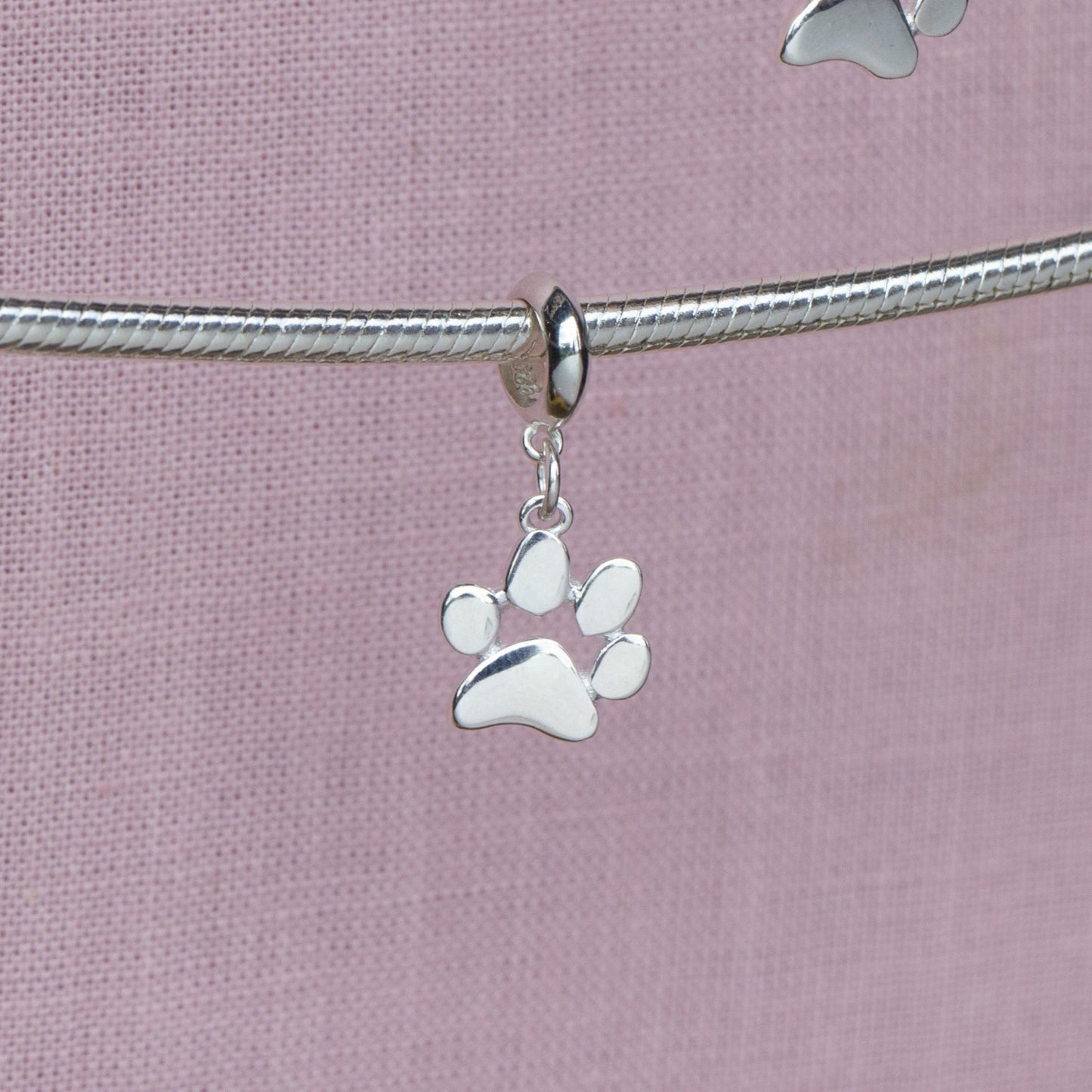 Personalised Paw Print Charm - MYLEE London