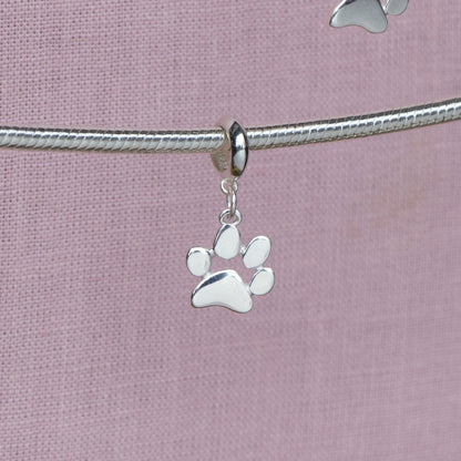 Personalised Paw Print Charm - MYLEE London