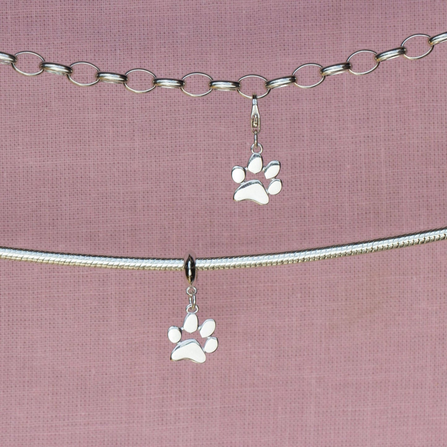 Personalised Paw Print Charm - MYLEE London