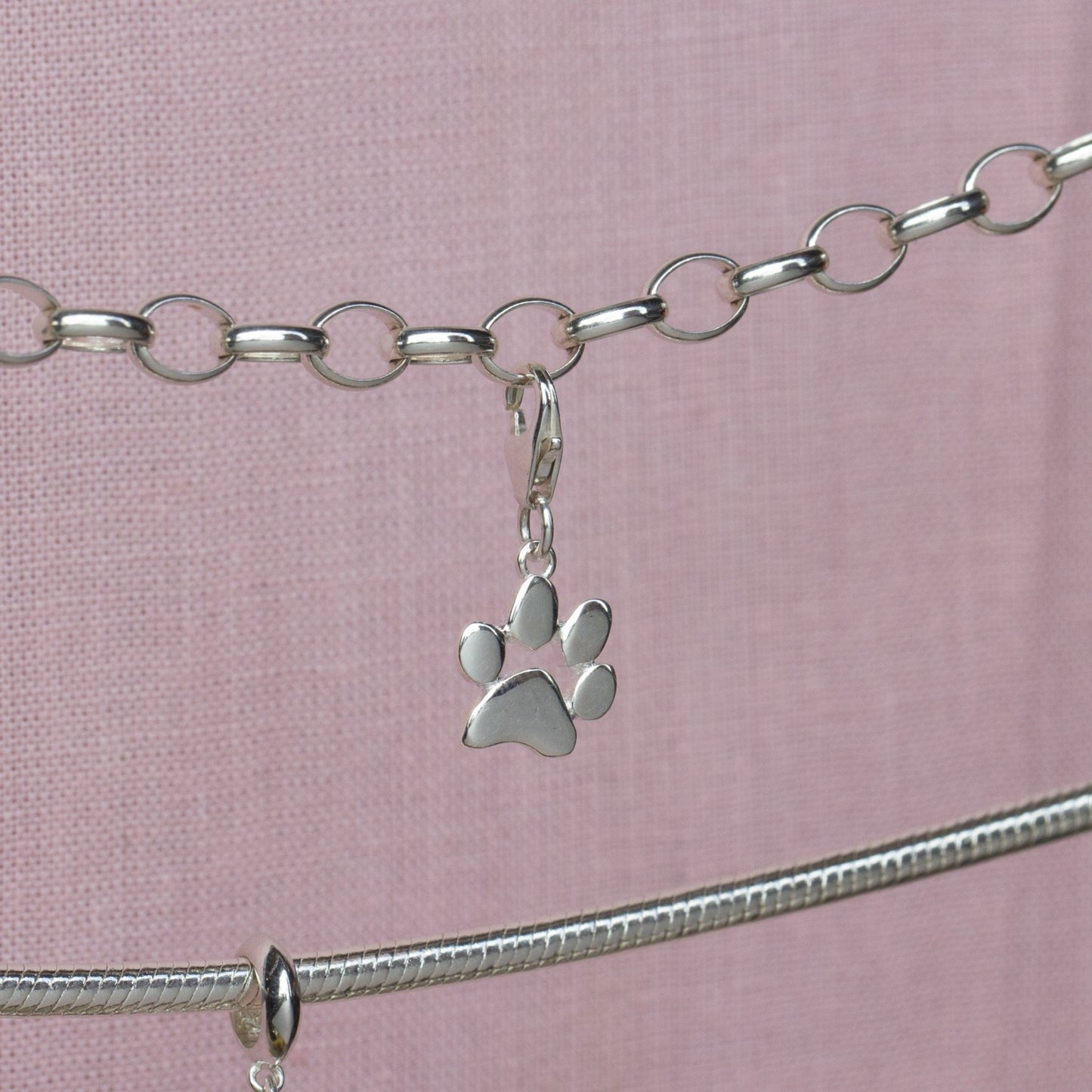Personalised Paw Print Charm - MYLEE London
