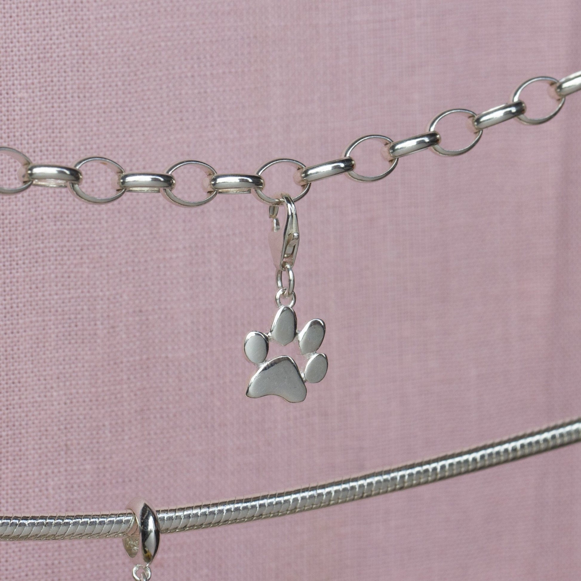 Personalised Paw Print Charm - MYLEE London