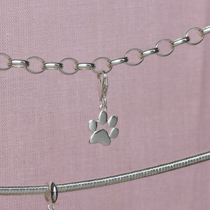 Personalised Paw Print Charm - MYLEE London