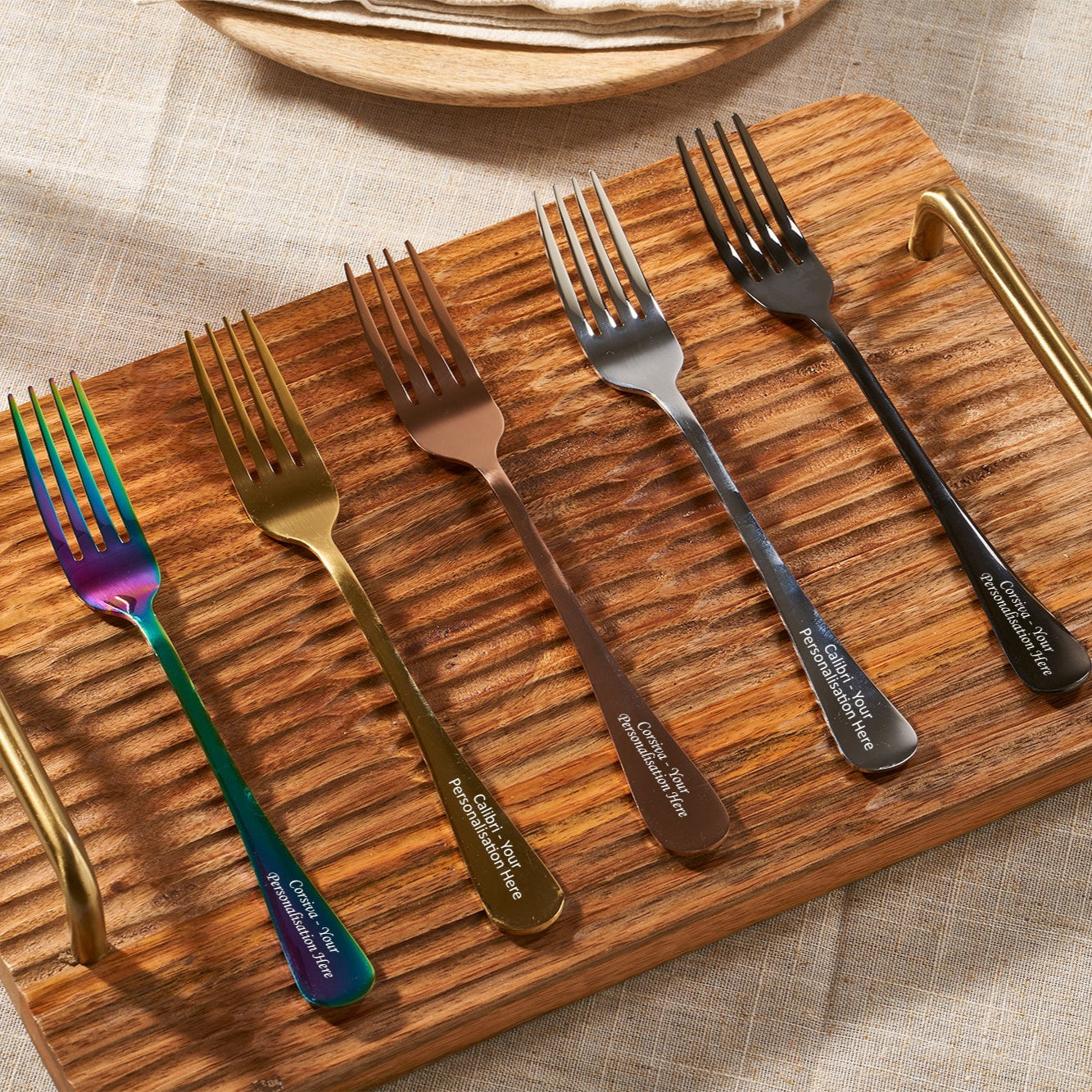 Personalised Stainless Steel Fork - MYLEE London