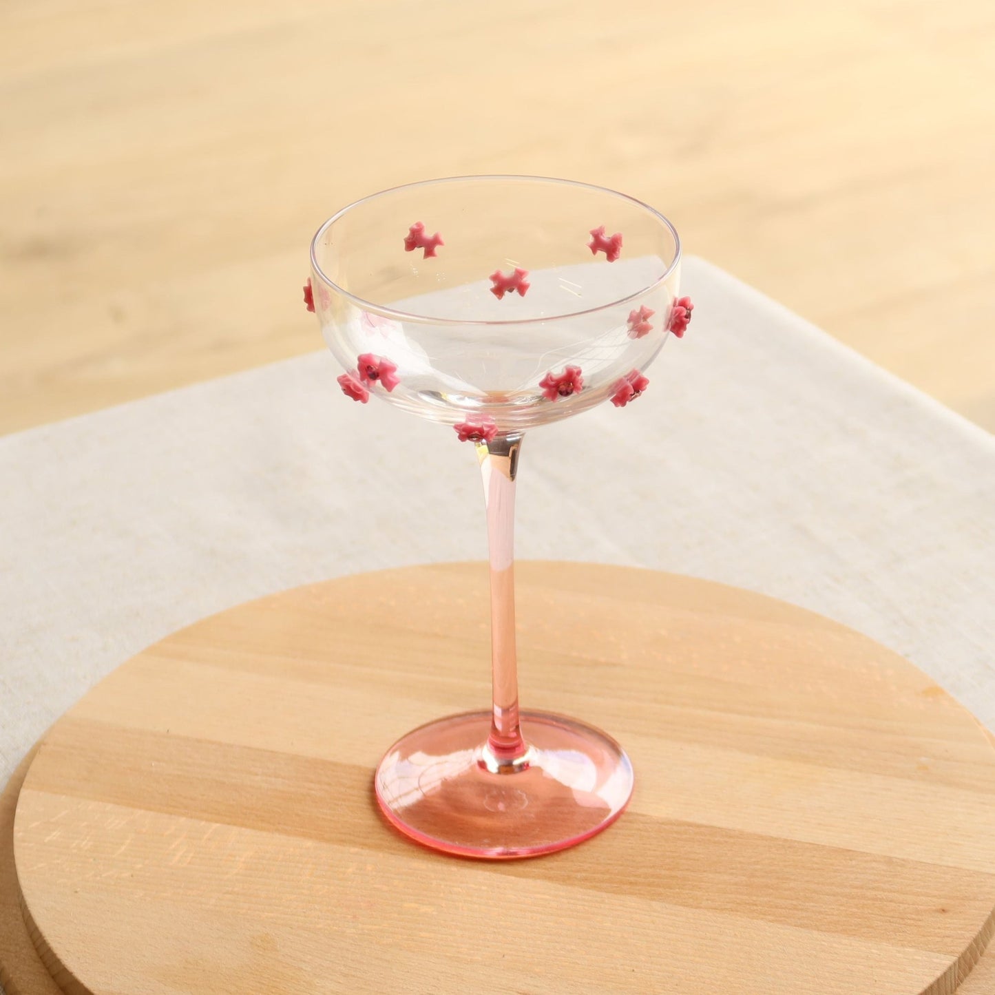 Pink Bow Glasses - MYLEE London