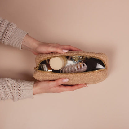 Personalised Bridal Embroidered Make-Up Cosmetics Bag