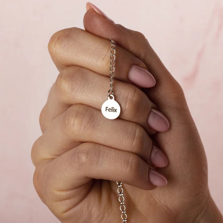 Rat Silver Necklace - Personalised - MYLEE London