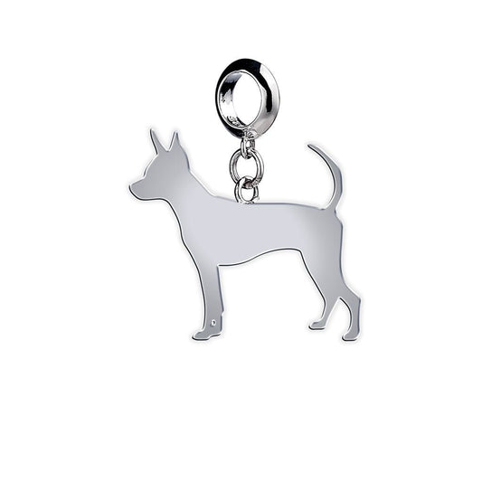 Russian Toy Silhouette Silver Charm - MYLEE London