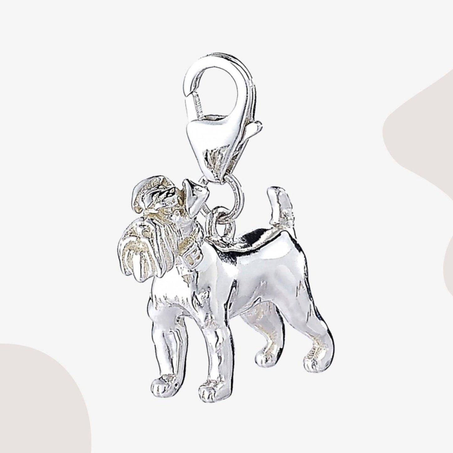 Schnauzer Silver Charm - MYLEE London