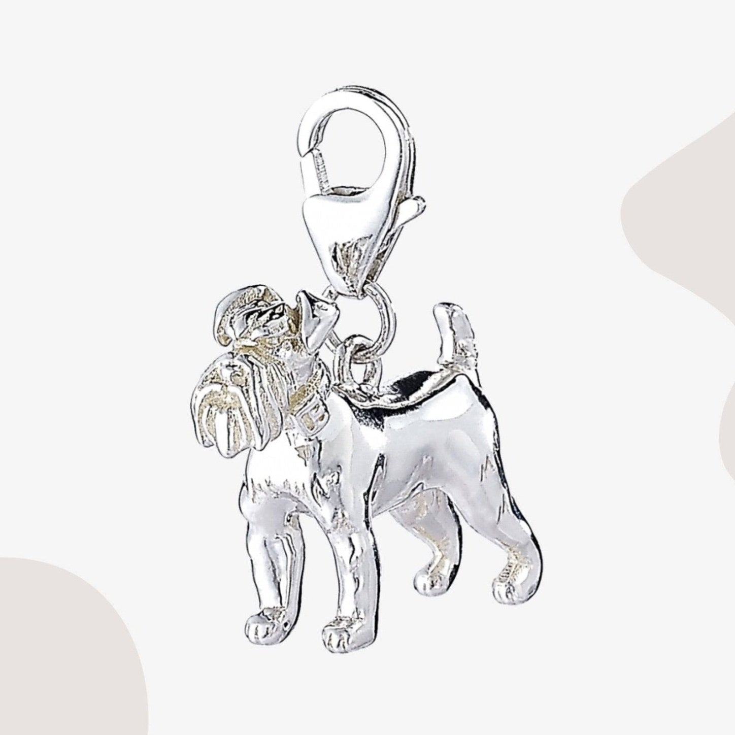 Schnauzer Silver Charm - MYLEE London