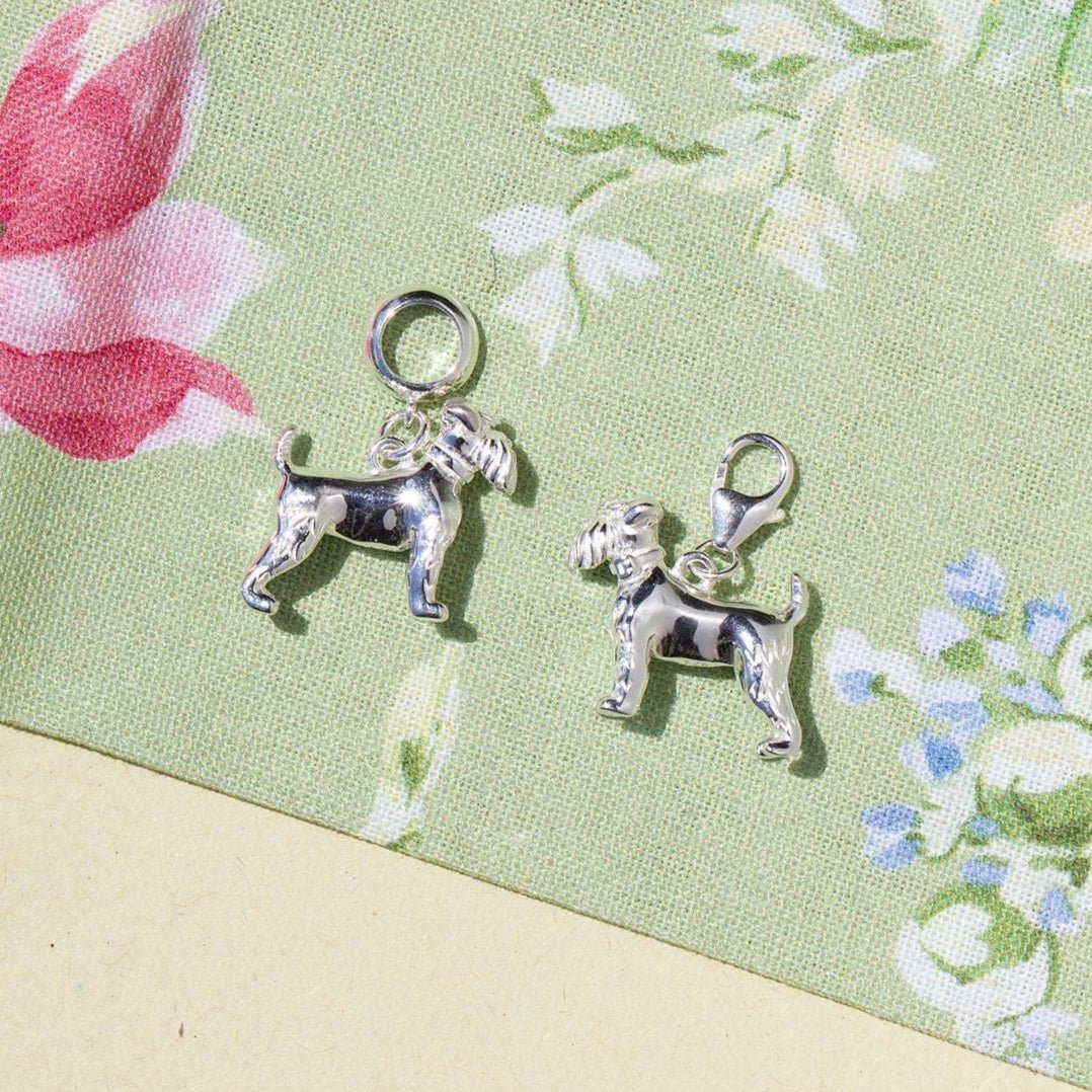 Schnauzer Silver Charm - MYLEE London