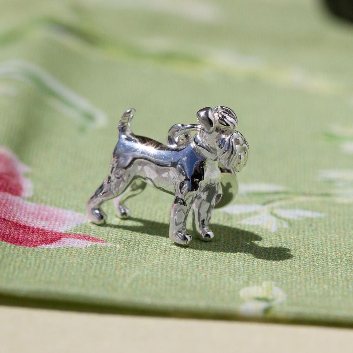Schnauzer Silver Charm - MYLEE London