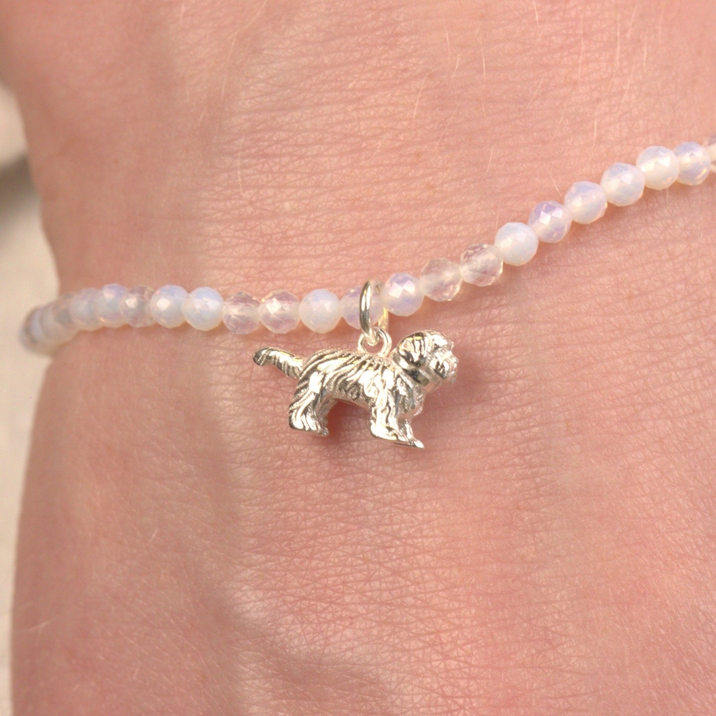 Shih Tzu Crystal Bracelet - Personalised - MYLEE London