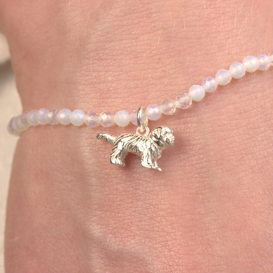 Shih Tzu Crystal Bracelet - Personalised - MYLEE London