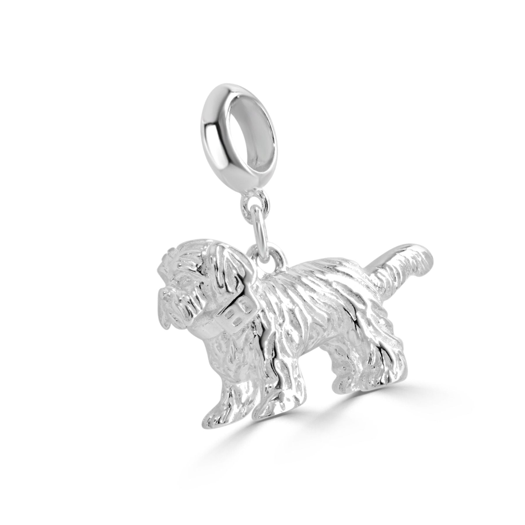 Shih Tzu Silver Charm - MYLEE London