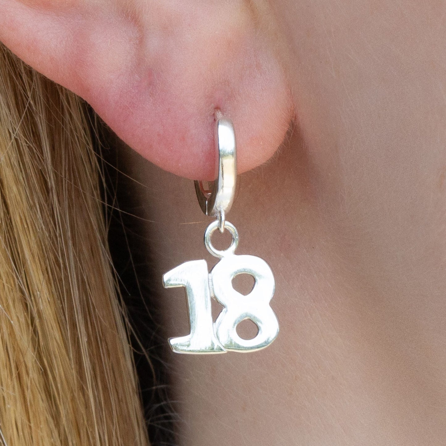 Sterling Silver 18 Charm Earrings - MYLEE London