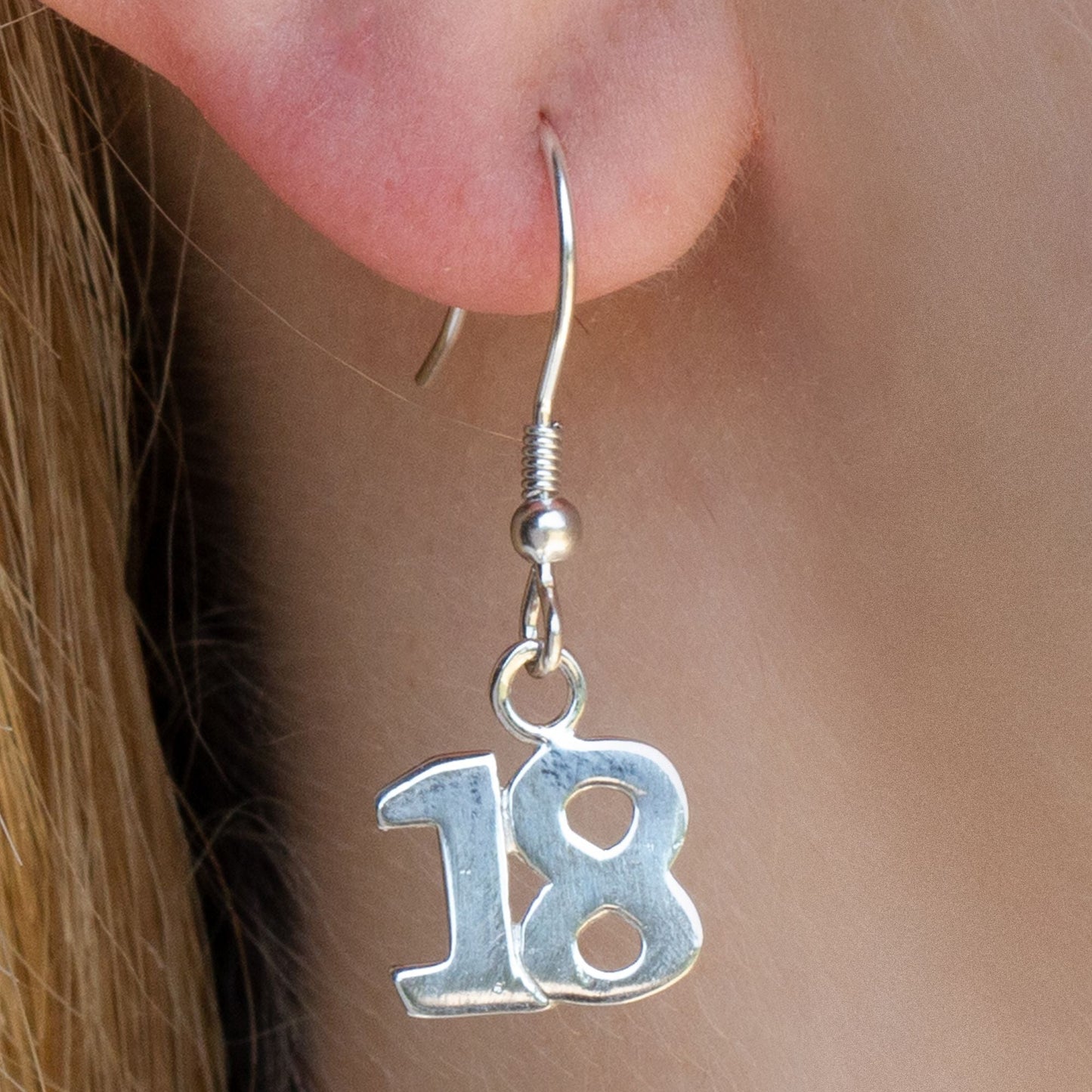 Sterling Silver 18 Charm Earrings - MYLEE London