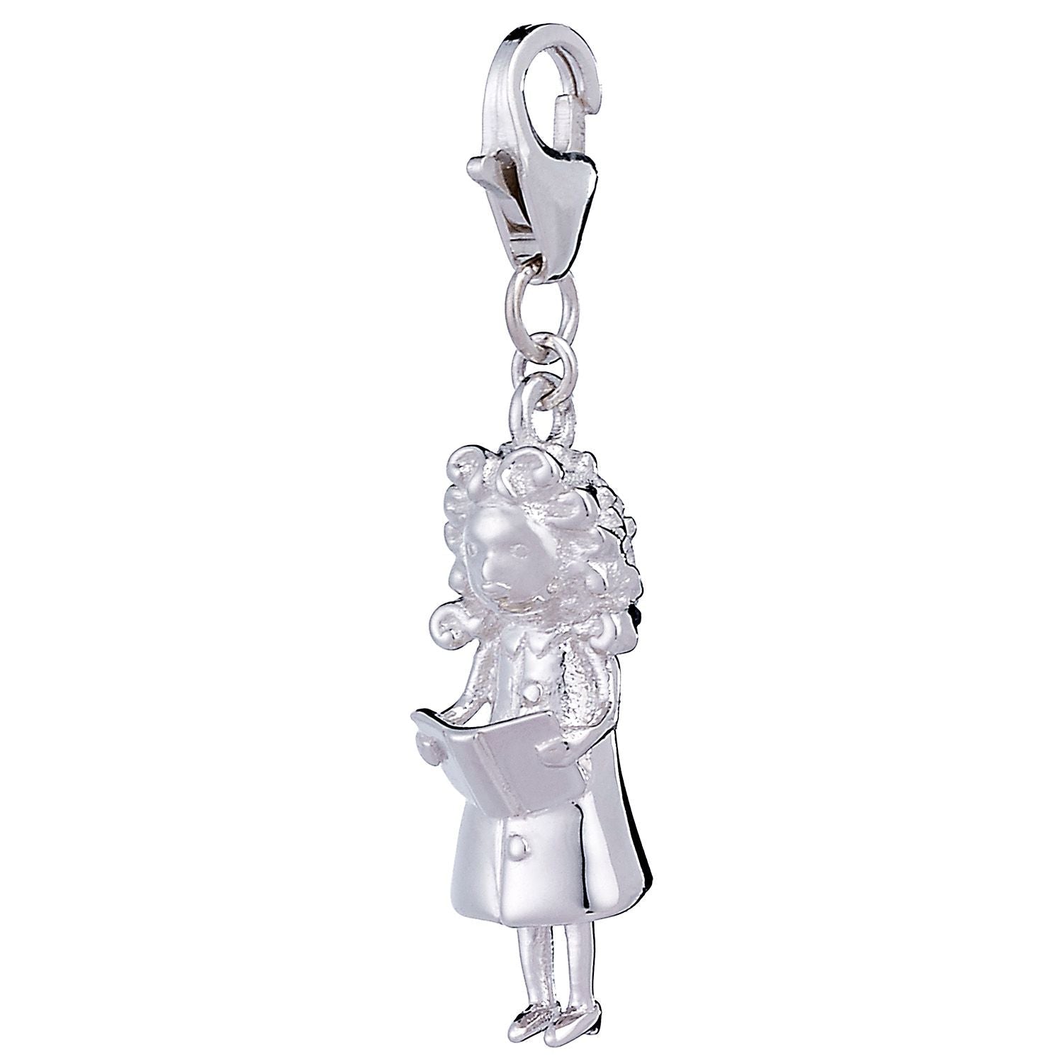 Sterling Silver Reading Charm - MYLEE London