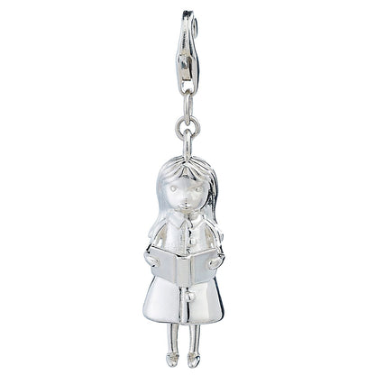 Sterling Silver Reading Charm - MYLEE London