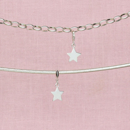 Sterling Silver Star Charm - MYLEE London