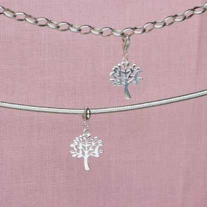 Sterling Silver Tree of Life Charm - MYLEE London