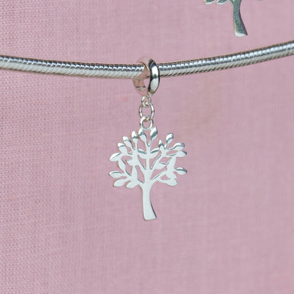 Sterling Silver Tree of Life Charm - MYLEE London