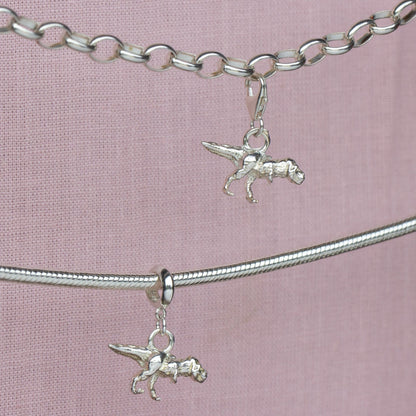 Tyrannosaurus Rex Silver Charm - MYLEE London