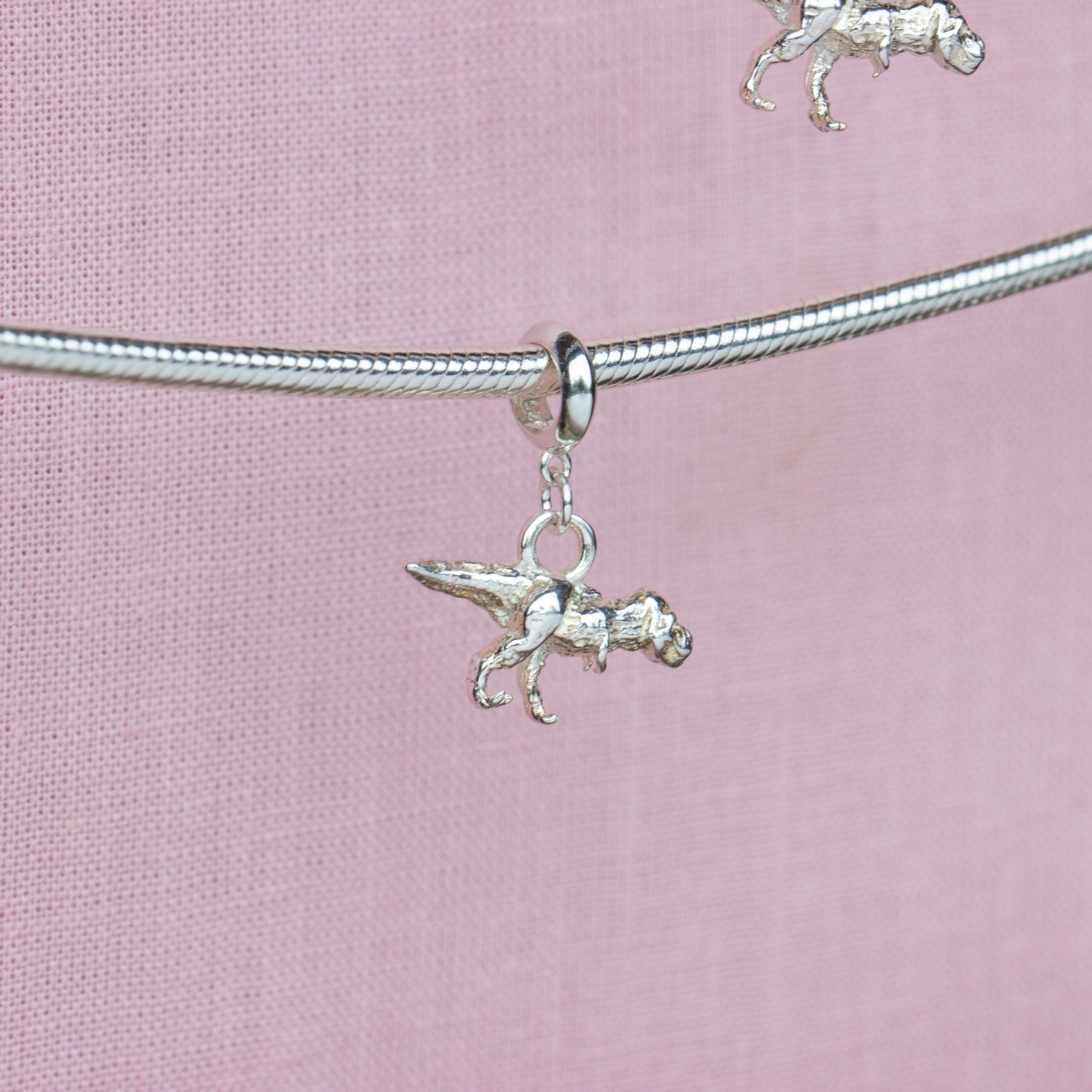 Tyrannosaurus Rex Silver Charm - MYLEE London