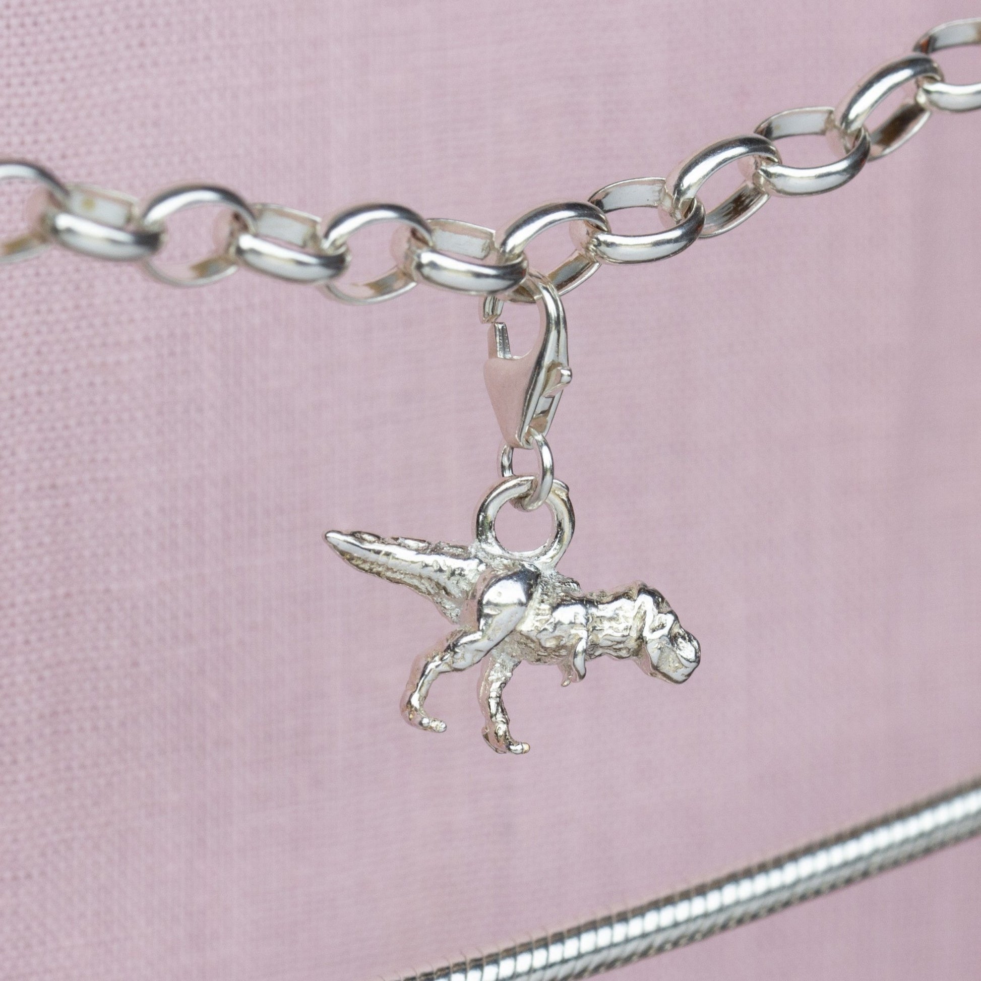 Tyrannosaurus Rex Silver Charm - MYLEE London