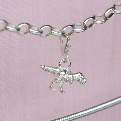 Tyrannosaurus Rex Silver Charm - MYLEE London
