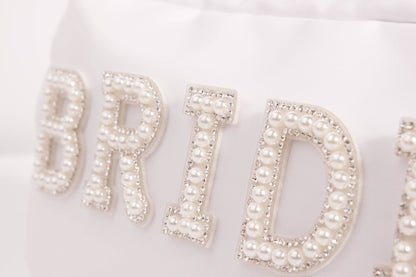Wedding Bridal Party Personalised Make-Up Cosmetics Bags - MYLEE London