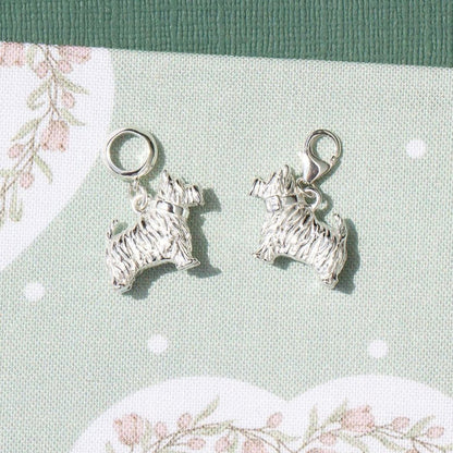 Westie Silver Charm - MYLEE London