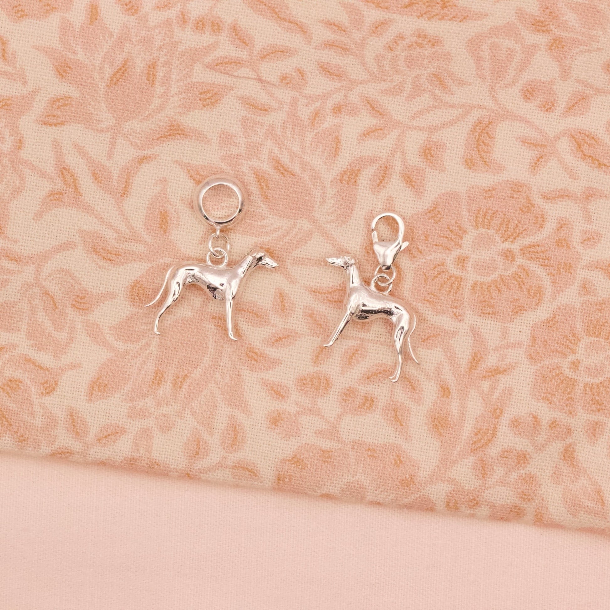 Whippet Silver Charm - MYLEE London